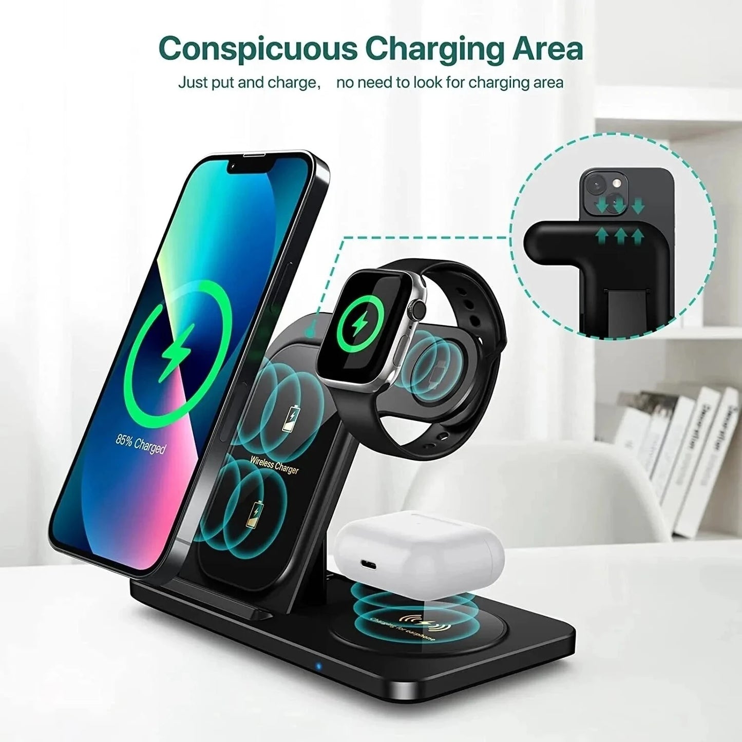 Wireless charger stand
