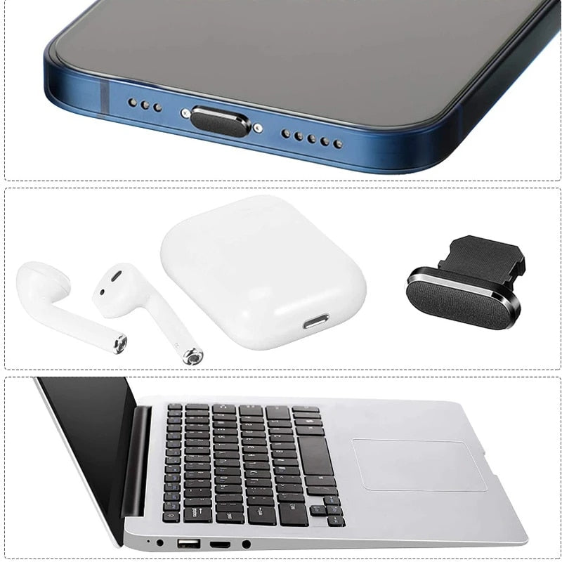 Charging Port Dust Plug W/Cleaner Kit