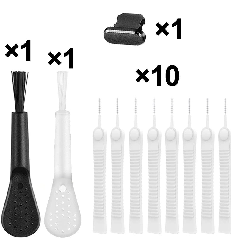 Charging Port Dust Plug W/Cleaner Kit